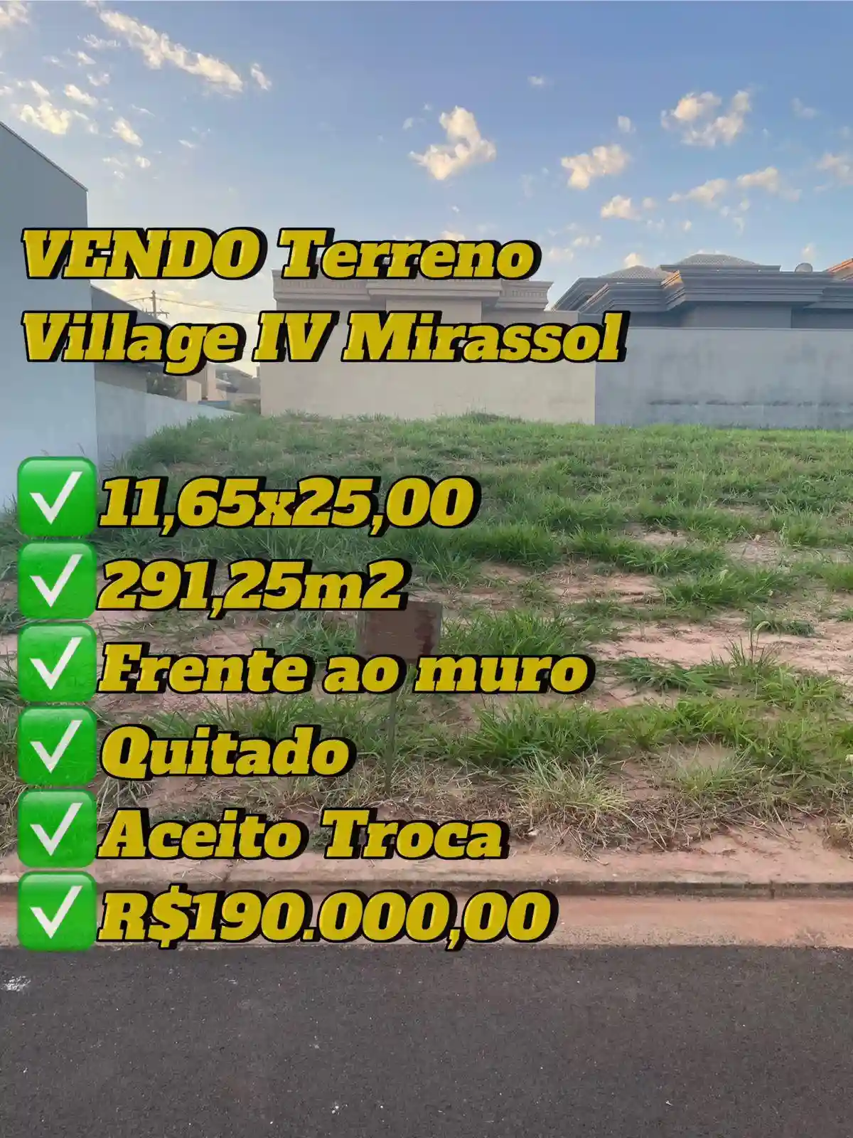 Terreno no Loteamento Village Damha Mirassol III — foto 1